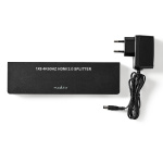Nedis HDMI™-Splitter | 8-Poorts poort(en) | 8x HDMI™ Output | 4K@60Hz | 18 Gbps | Metaal | Antraciet Nedis HDMI™-Splitter | 8-Poorts poort(en) | 8x HDMI™ Output | 4K@60Hz | 18 Gbps | Metaal | Antraciet