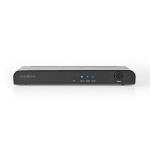 Nedis HDMI™-Switch | 3 poort(en) | 3x HDMI™ Input | 1x HDMI™ Output | 4K@60Hz | 18 Gbps | Afstandbestuurbaar | Metaal | Antraciet
