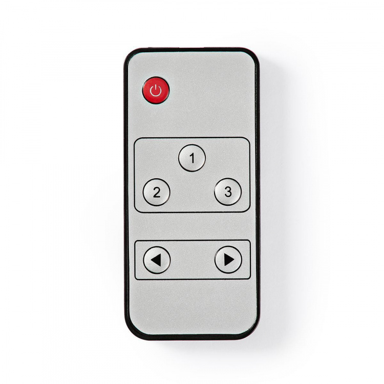 Nedis HDMI™-Switch | 3 poort(en) | 1x USB-C™ / 2x HDMI™ Input | 1x HDMI™ Output | 4K@60Hz | 18.0 Gbps | Metaal | Antraciet