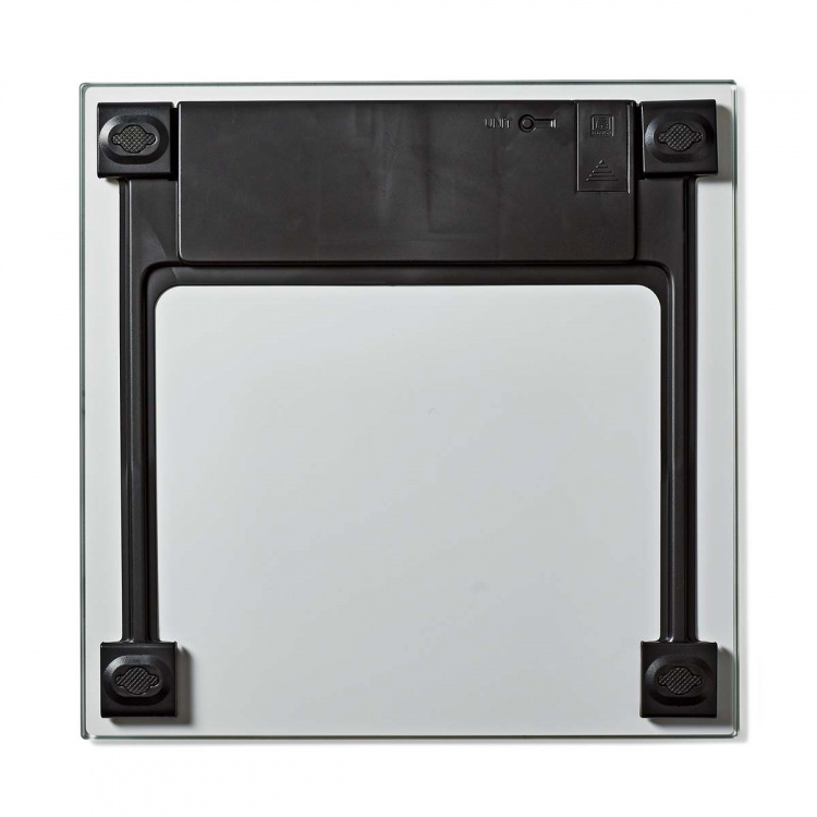 Nedis Personenweegschaal | Digitaal | Wit | Gehard Glas | Maximaal weegvermogen: 150 kg