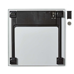 Nedis Personenweegschaal | Digitaal | Wit | Gehard Glas | Maximaal weegvermogen: 150 kg