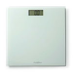 Nedis Personenweegschaal | Digitaal | Wit | Gehard Glas | Maximaal weegvermogen: 150 kg