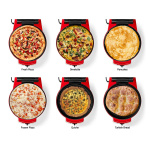 Nedis Pizzamaker en Grill | 30 cm | Regelbare temperatuur | 1800 W Nedis Pizzamaker en Grill | 30 cm | Regelbare temperatuur | 1800 W