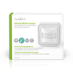 Nedis Bewegingsdetector | Binnenshuis | 2-draads / 3-Wire | Type-F (CEE 7/7) | 160 ° | 5 - 200 W | 200 W | 500 W | 3 - 2000 Lux | Sensortechnologie: PIR | Sensorbereik: 0.0 - 9.0 m Nedis Bewegingsdetector | Binnenshuis | 2-draads / 3-Wire | Type-F (CEE 7/7) | 160 ° | 5 - 200 W | 200 W | 500 W | 3 - 2000 Lux | Sensortechnologie: PIR | Sensorbereik: 0.0 - 9.0 m