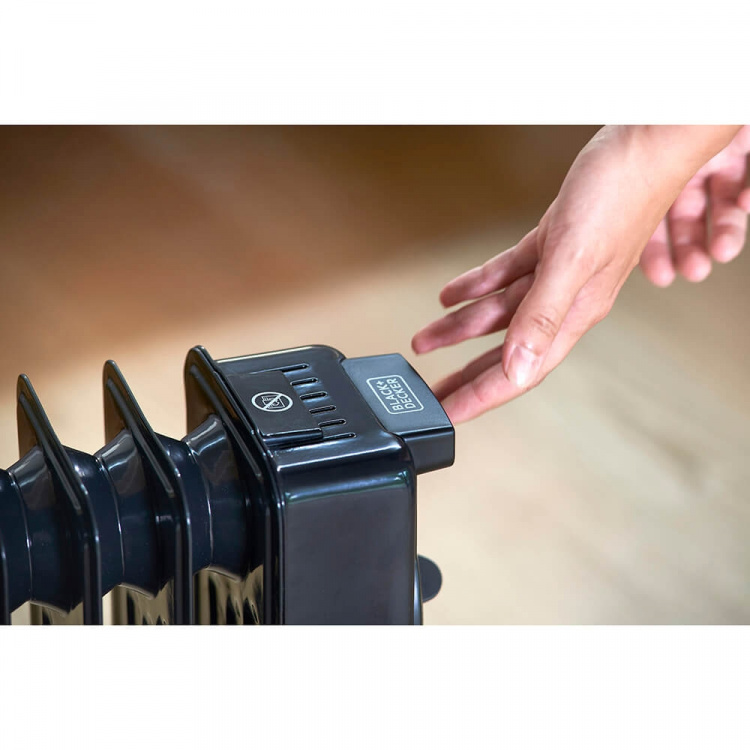 Oil Heater 2000W Black