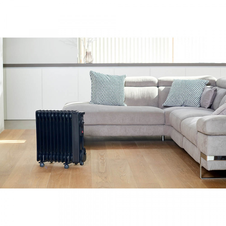 Oil Heater 2000W Black