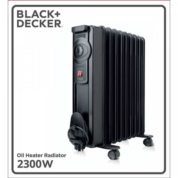 Oil Heater 2300W Black Oil Heater 2300W Black
