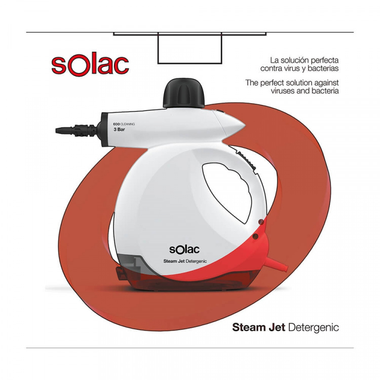 Steam Jet Detergenic Steam Cleaner 1200W