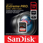 SDXC Extreme Pro 128GB 200MB/s UHS-I C10 V30 U3 SDXC Extreme Pro 128GB 200MB/s UHS-I C10 V30 U3