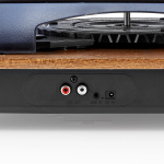 Nedis Platenspeler | 33 / 45 / 78 rpm | Riemaandrijving | 1x Stereo RCA | 9 W | Ingebouwde (voor) versterker | ABS / MDF | Bruin / Zwart