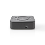 Nedis Bluetooth® Zender / Ontvanger | Input: 1x AUX / 1x SPDIF | Output: 1x AUX / 1x SPDIF | AptX ™ Low latency / AptX™ / SBC | Maximaal 2 Apparaten | Maximale batterijduur: 22 uur | Zwart