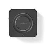 Nedis Bluetooth® Zender / Ontvanger | Input: 1x AUX / 1x SPDIF | Output: 1x AUX / 1x SPDIF | AptX ™ Low latency / AptX™ / SBC | Maximaal 2 Apparaten | Maximale batterijduur: 22 uur | Zwart