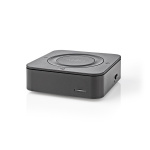 Nedis Bluetooth® Zender / Ontvanger | Input: 1x AUX / 1x SPDIF | Output: 1x AUX / 1x SPDIF | AptX ™ Low latency / AptX™ / SBC | Maximaal 2 Apparaten | Maximale batterijduur: 22 uur | Zwart
