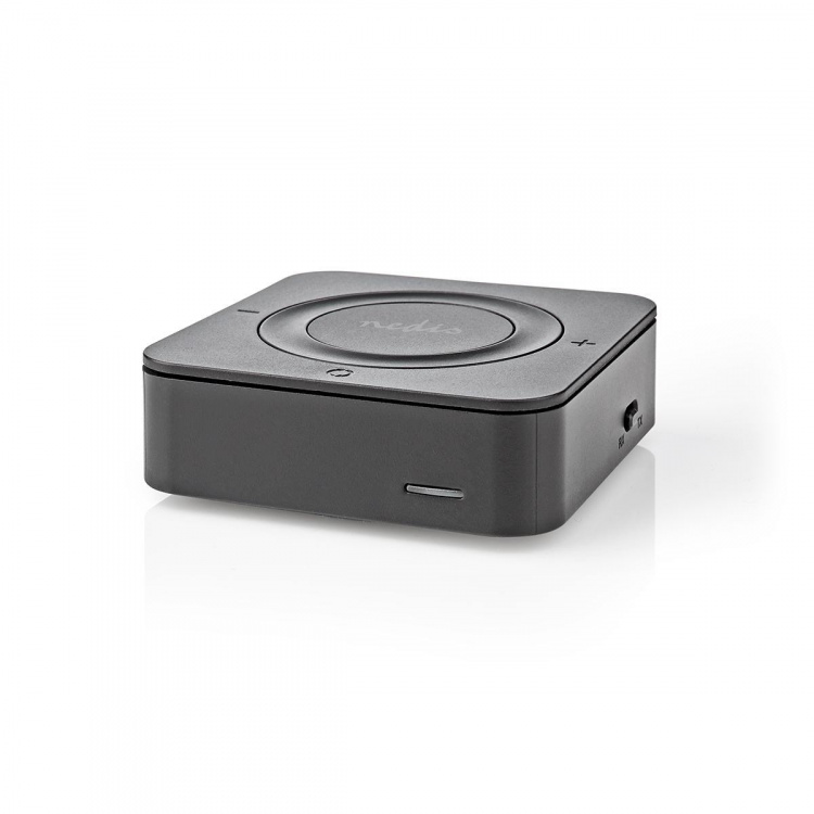Nedis Bluetooth® Zender / Ontvanger | Input: 1x AUX / 1x SPDIF | Output: 1x AUX / 1x SPDIF | AptX ™ Low latency / AptX™ / SBC | Maximaal 2 Apparaten | Maximale batterijduur: 22 uur | Zwart