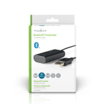 Nedis Bluetooth®-Zender | Input: 1x AUX / 1x USB | SBC | Maximaal 1 Apparaat | Zwart