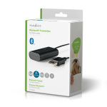 Nedis Bluetooth®-Zender | Input: 1x AUX / 1x USB | SBC | Maximaal 1 Apparaat | Zwart