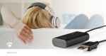 Nedis Bluetooth®-Zender | Input: 1x AUX / 1x USB | SBC | Maximaal 1 Apparaat | Zwart