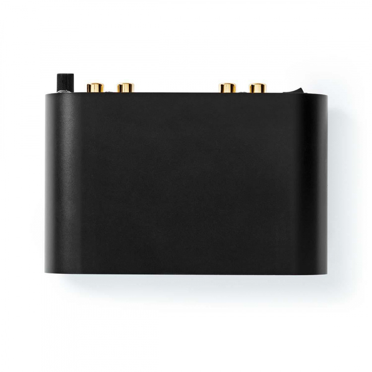 Nedis Voorversterker | Ingangen audio / video / data: 1x RCA | Uitgangen audio / video / data: 1x RCA | 2 Kanalen | Phono / Platenspeler | Automatisch | Zwart Nedis Voorversterker | Ingangen audio / video / data: 1x RCA | Uitgangen audio / video / data: 1x RCA | 2 Kanalen | Phono / Platenspeler | Automatisch | Zwart