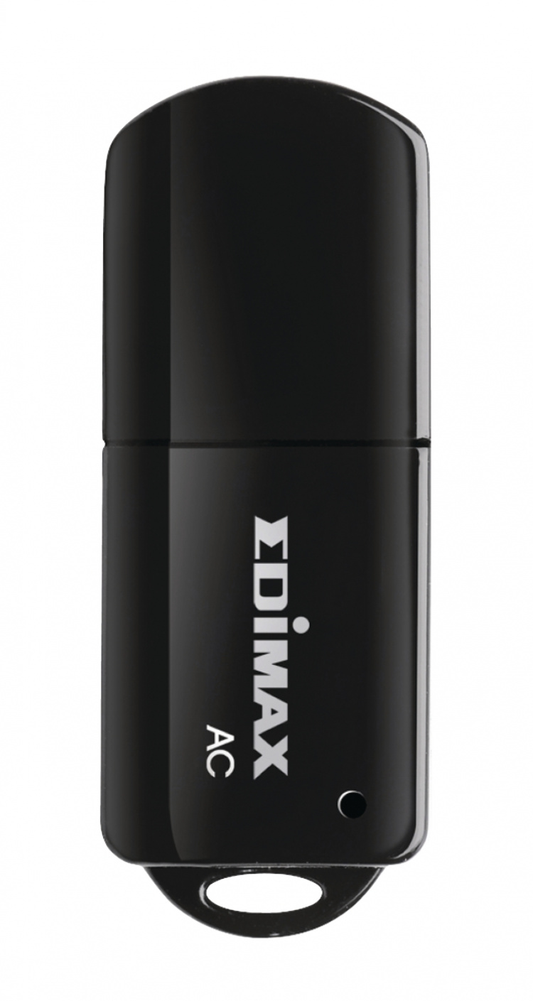 Edimax Draadloze USB-Adapter AC600 2.4/5 GHz (Dual Band) Zwart