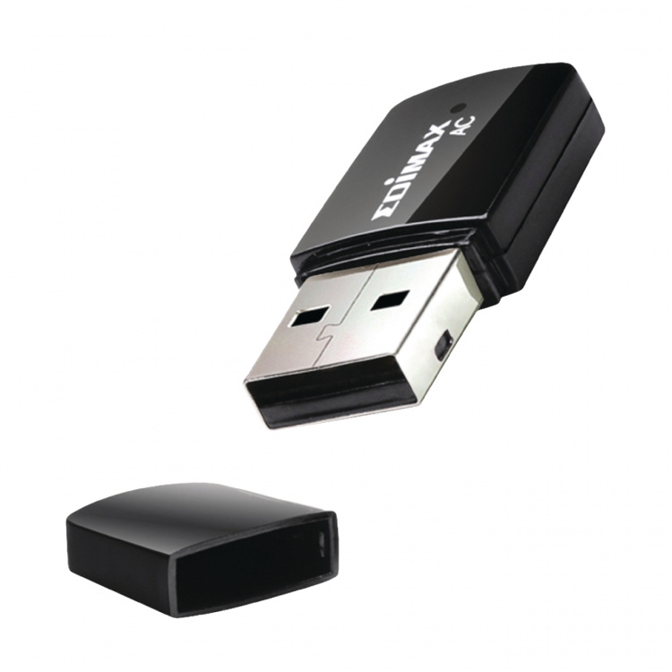 Edimax Draadloze USB-Adapter AC600 2.4/5 GHz (Dual Band) Zwart