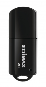 Edimax Draadloze USB-Adapter AC600 2.4/5 GHz (Dual Band) Zwart