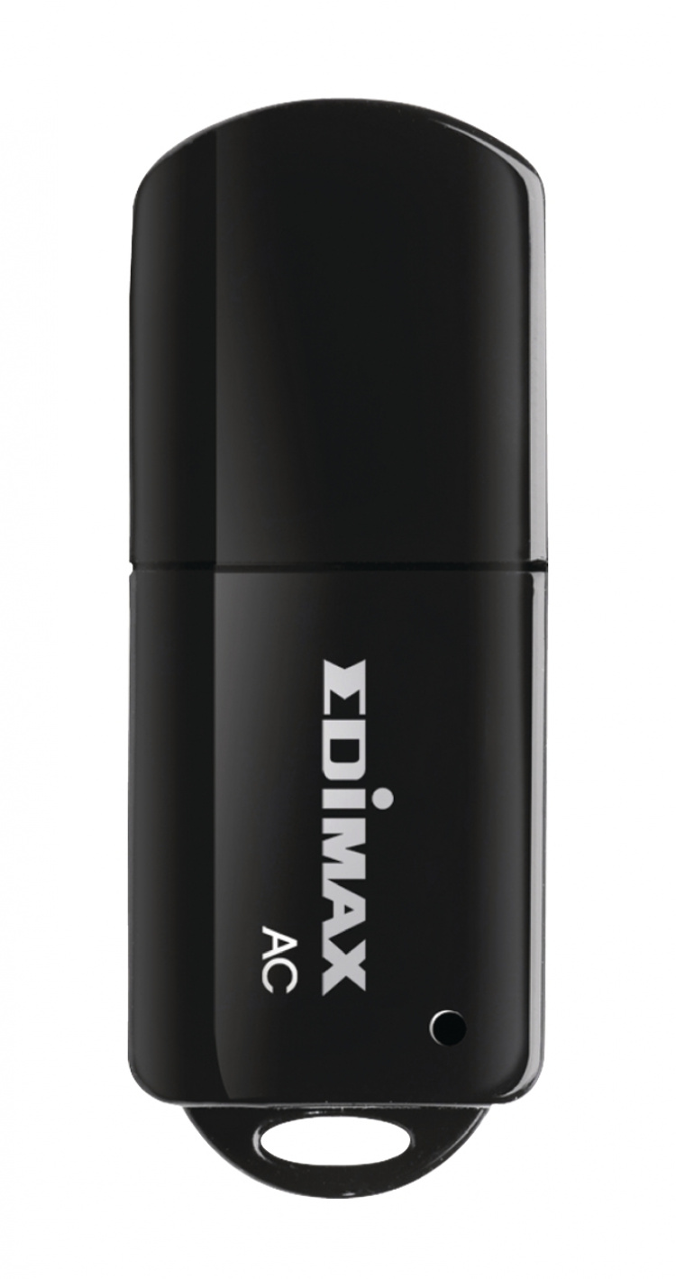 Edimax Draadloze USB-Adapter AC600 2.4/5 GHz (Dual Band) Zwart