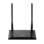 Edimax 4-in-1 N300 Wi-Fi Router, Access Point, Range Extender, Wi-Fi Bridge & WISP Zwart