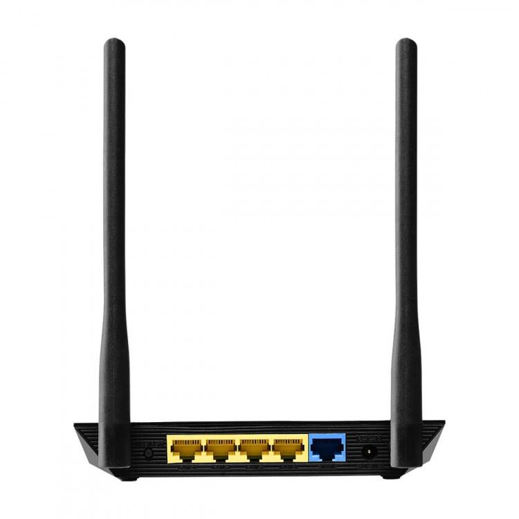 Edimax 4-in-1 N300 Wi-Fi Router, Access Point, Range Extender, Wi-Fi Bridge & WISP Zwart