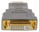 Bandridge High Speed HDMI Adapter HDMI-Connector - DVI-D 24+1-Pins Female Grijs