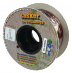 Tasker Luidsprekerkabel op Rol 2x 0.75 mm² 100 m Zwart/Rood