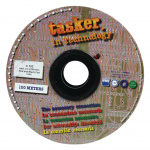 Tasker Luidsprekerkabel op Rol 2x 2.50 mm² 100 m Zwart/Rood