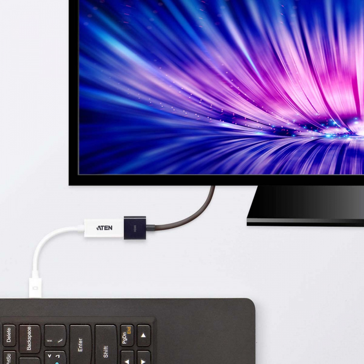 aten Verloopstuk van Mini DisplayPort naar HDMI