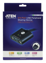 aten 2 x 4 USB 2.0 switch voor randapparatuur