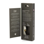 Nedis Lightning Kabel | USB 2.0 | Apple Lightning 8-Pins | USB-A Male | 480 Mbps | Verguld | 2.00 m | Rond | Gevlochten / Nylon | Aluminium | Cover Window Box