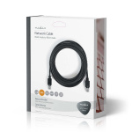 Nedis CAT5e Netwerkkabel | U/UTP | RJ45 Male | RJ45 Male | 20.0 m | Rond | LSZH | Antraciet | Window Box