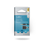 Nedis Stereo-Audiokabel | 3,5 mm Male | 2x 3,5 mm Female | Verguld | 0.20 m | Rond | Antraciet | Doos Nedis Stereo-Audiokabel | 3,5 mm Male | 2x 3,5 mm Female | Verguld | 0.20 m | Rond | Antraciet | Doos