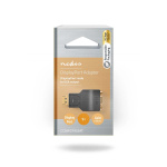 Nedis DisplayPort-Adapter | DisplayPort Male | VGA Female 15p | 1080p | Verguld | Recht | Rond | ABS | Antraciet | Doos