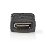 Nedis HDMI™-Adapter | HDMI™ Output | HDMI™ Output | Verguld | Recht | PVC | Antraciet | 1 Stuks | Doos