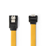 Nedis SATA Kabel | 6 Gbps | SATA 7-Pins Female | SATA 7-Pins Female | Vernikkeld | 1.00 m | Plat | PVC | Geel | Polybag Nedis SATA Kabel | 6 Gbps | SATA 7-Pins Female | SATA 7-Pins Female | Vernikkeld | 1.00 m | Plat | PVC | Geel | Polybag