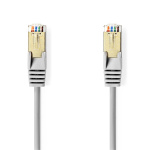 Nedis CAT5e Netwerkkabel | SF/UTP | RJ45 Male | RJ45 Male | 1.00 m | Rond | PVC | Grijs | Envelop