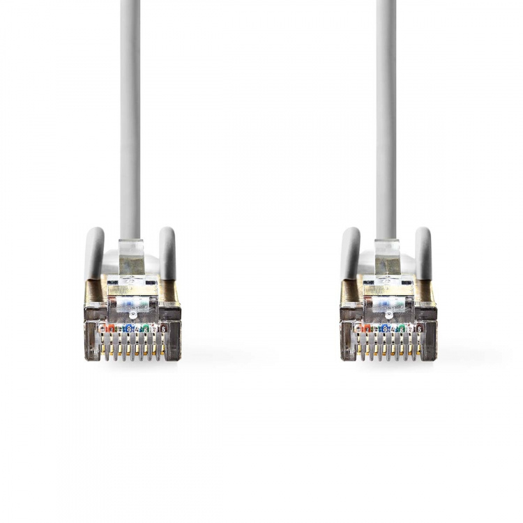 Nedis CAT5e Netwerkkabel | SF/UTP | RJ45 Male | RJ45 Male | 30.0 m | Rond | PVC | Grijs | Envelop