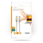 Nedis CAT5e Netwerkkabel | SF/UTP | RJ45 Male | RJ45 Male | 5.00 m | Rond | PVC | Grijs | Envelop
