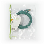 Nedis CAT5e Netwerkkabel | SF/UTP | RJ45 Male | RJ45 Male | 3.00 m | Rond | PVC | Groen | Polybag Nedis CAT5e Netwerkkabel | SF/UTP | RJ45 Male | RJ45 Male | 3.00 m | Rond | PVC | Groen | Polybag