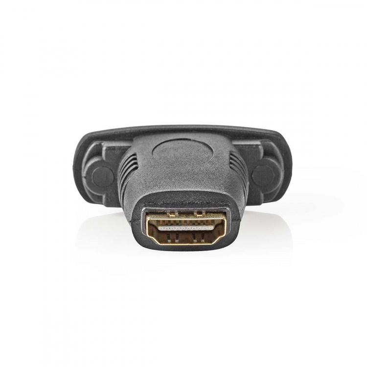 Nedis HDMI™-Adapter | HDMI™ Female | DVI-D 24+1-Pins Female | Verguld | Recht | ABS | Zwart | 1 Stuks | Envelop