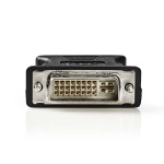 Nedis DVI-Adapter | DVI-I 24+5-Pin Male | VGA Female 15p | Vernikkeld | Recht | PVC | Zwart | Doos Nedis DVI-Adapter | DVI-I 24+5-Pin Male | VGA Female 15p | Vernikkeld | Recht | PVC | Zwart | Doos