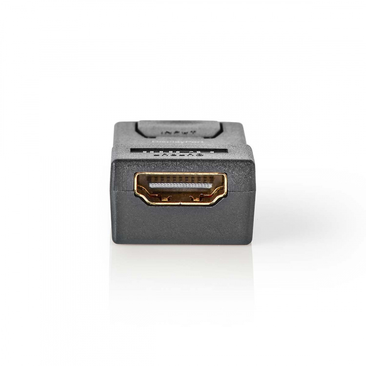 Nedis DisplayPort-Adapter | DisplayPort Male | HDMI™ Output | 1080p@60Hz | Vernikkeld | Recht | Rond | ABS | ABS | Zwart | Doos Nedis DisplayPort-Adapter | DisplayPort Male | HDMI™ Output | 1080p@60Hz | Vernikkeld | Recht | Rond | ABS | ABS | Zwart | Doos