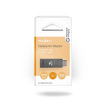 Nedis DisplayPort-Adapter | DisplayPort Male | HDMI™ Output | 1080p@60Hz | Vernikkeld | Recht | Rond | ABS | ABS | Zwart | Doos Nedis DisplayPort-Adapter | DisplayPort Male | HDMI™ Output | 1080p@60Hz | Vernikkeld | Recht | Rond | ABS | ABS | Zwart | Doos