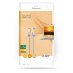 Nedis CAT5e Netwerkkabel | SF/UTP | RJ45 Male | RJ45 Male | 3.00 m | Rond | PVC | Grijs | Doos