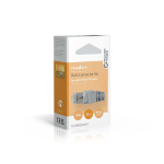 Nedis RJ45-Connector | Male | Solid FTP CAT5e | Recht | Vernikkeld | 10 Stuks | Polycarbonate | Grijs / Transparant | Doos