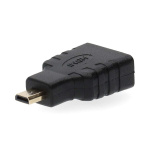 Nedis HDMI™-Adapter | HDMI™ Micro-Connector | HDMI™ Output | Verguld | Recht | ABS | Zwart | 1 Stuks | Doos Nedis HDMI™-Adapter | HDMI™ Micro-Connector | HDMI™ Output | Verguld | Recht | ABS | Zwart | 1 Stuks | Doos
